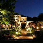 Ландшафтное освещение загородного дома