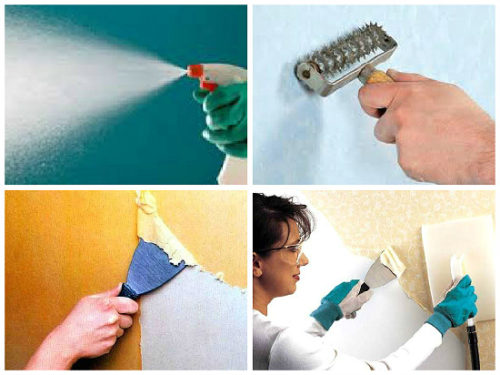 Разные способы снять обои на флизелиновой основе Разные способы снять обои