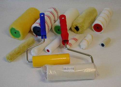 Типы валиков для покраски