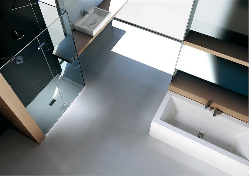 Модели прямоугольных душевых поддонов