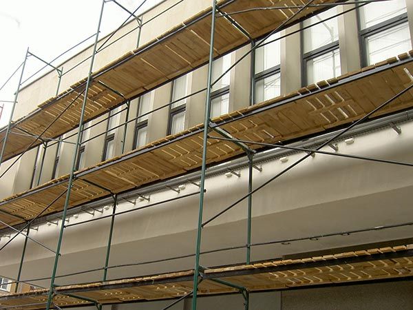 Виды строительных лесов и их применение