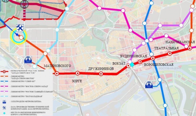 Метро в Ростове-на-Дону обретёт чёткие очертания после ЧМ-2018