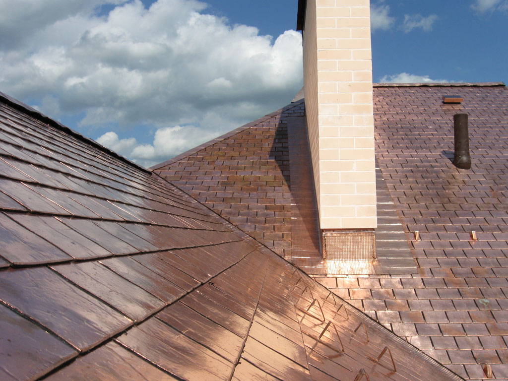 Металлические кровли из цветных металлов