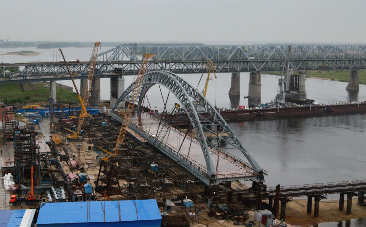 В Нижнем Новгороде запущен в работу второй Борский мост