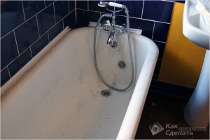 Восстановление эмали ванны