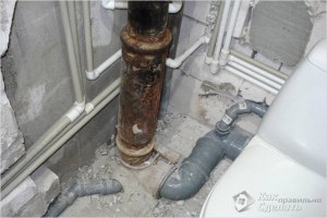 Разводка труб в ванной своими руками