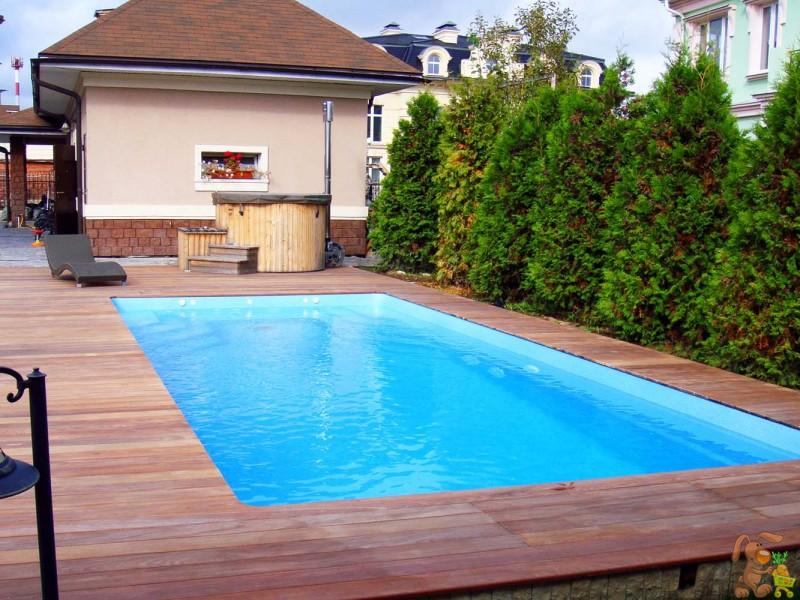 Строительство бассейнов под ключ для дачи или загородного дома