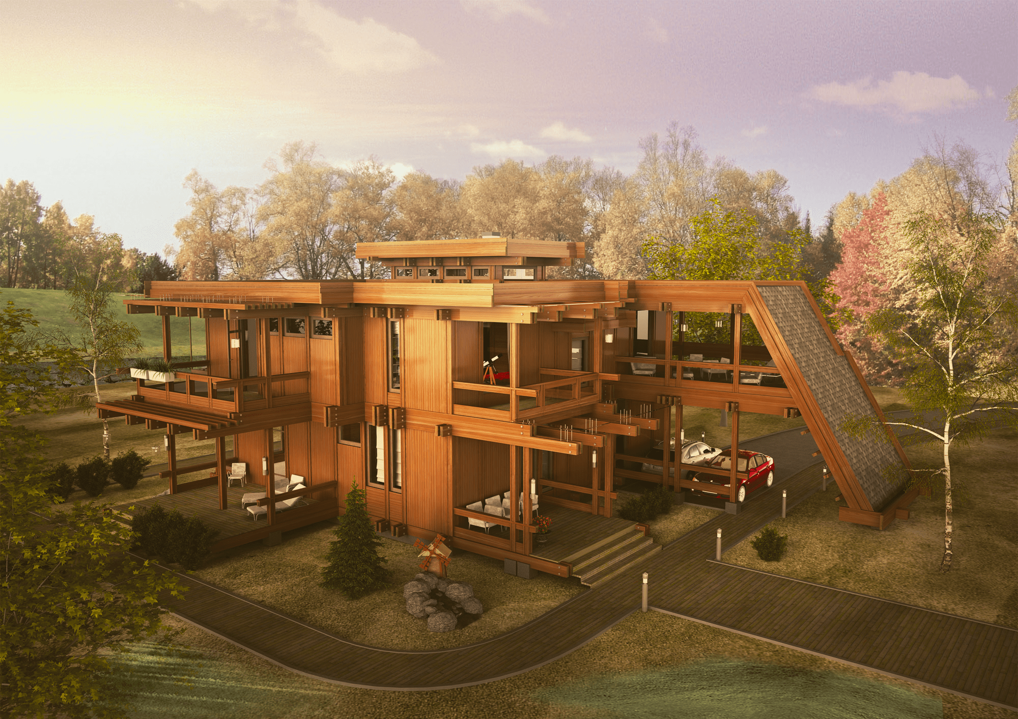 Фахверковые дома