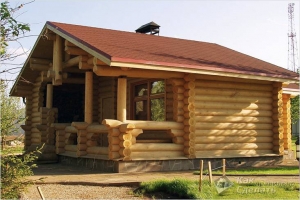 Крыша бани своими руками