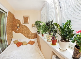 Утепление и отделка балкона внутри