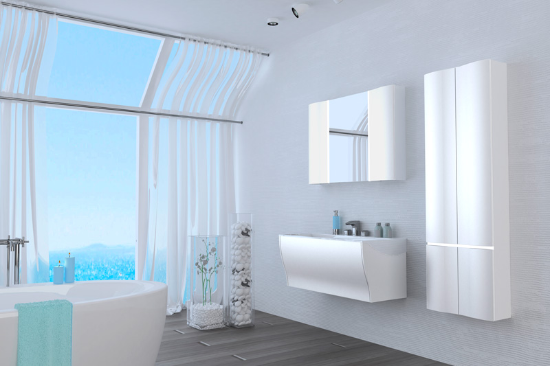 Качественные душевые кабины и мебель для современной ванной комнаты