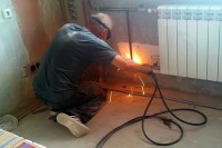 Сварочные работы по замене стояков в Москве