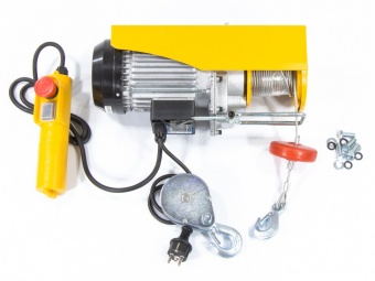 Принцип работы тельфера, его основные характеристики