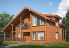 Достоинства домов из клееного бруса