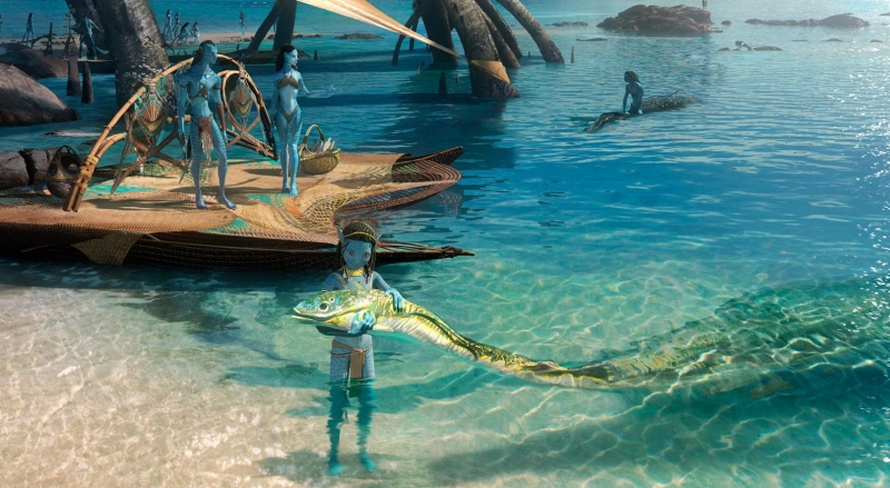 Опубликованы фотографии со съёмок продолжений «Аватара»